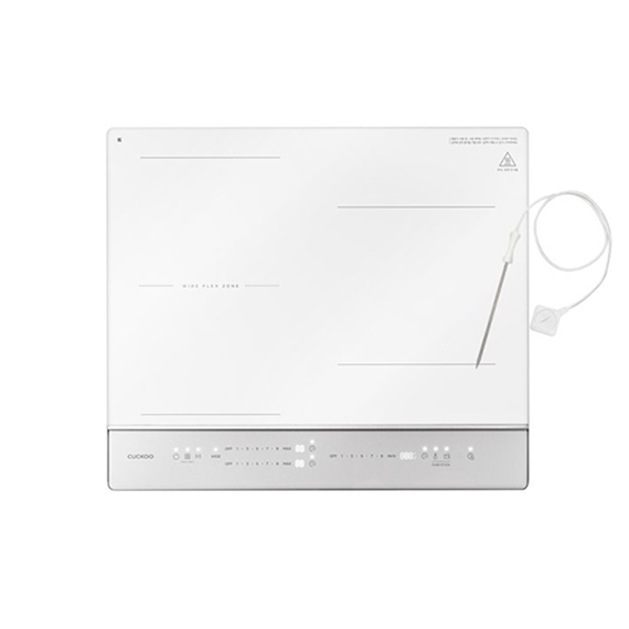 렌탈(소유권이전) 쿠쿠 인덕션 전기레인지 3구 화이트 CIREP301FW (상판교체 1회) 방문관리 CIR-EP301FW_상판교체 렌탈 상품 대표 이미지