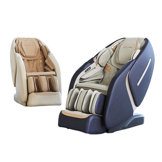 렌탈(소유권이전) 웰모아 AI 음성인식 안마의자 로보스퀘어 (코튼 베이지, 매트 새틴 네이비) (HCW7200) HCW-7200 렌탈 상품 대표 이미지