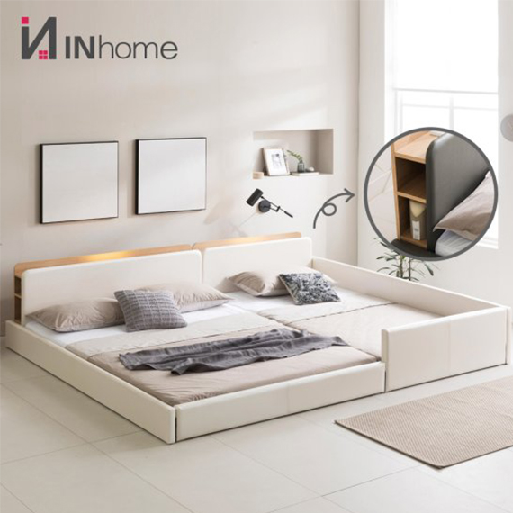 렌탈(소유권이전) 인홈 라온 LED 저상형 침대 SS (A1) 라온 LED 저상형 침대 SS (A1) 렌탈 상품 대표 이미지