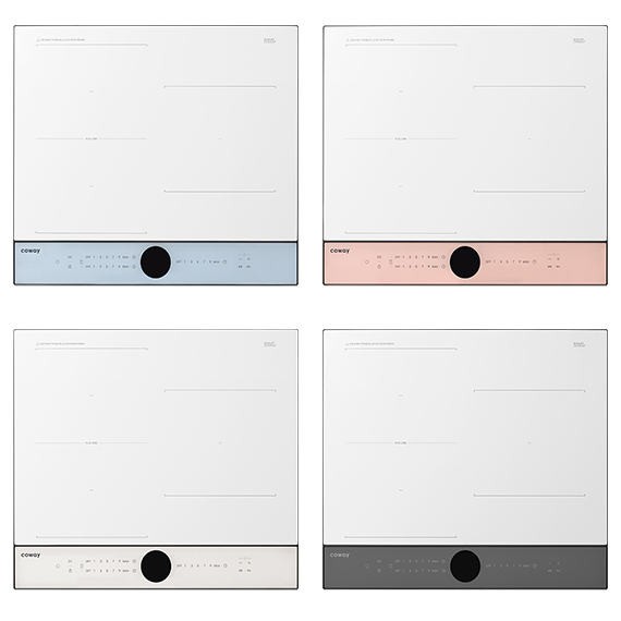 CIP-30W 서비스프리 코웨이 W 3구 인덕션 (CIP30W) 자가관리 (화이트 / 핑크 / 블루 / 그레이) 렌탈 상품 대표 이미지