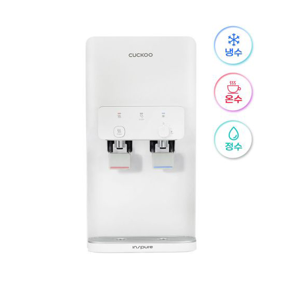 CP-W601HW 쿠쿠 인스퓨어 냉온정수기 데스크 (CP-W601HW) 4개월 방문관리 렌탈 상품 대표 이미지