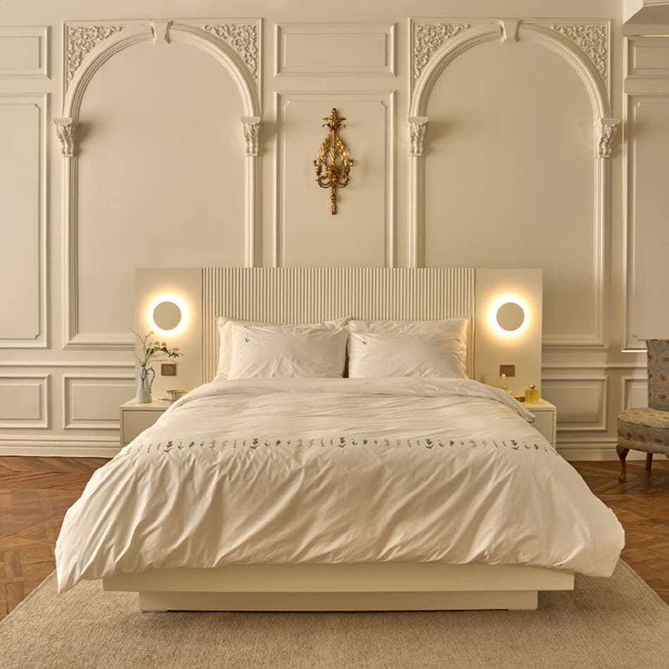 한국갤러리 세이지 침대 템바형 세트 SS (침대프레임_시그니처 매트리스_협탁 2개) 렌탈 상품 대표 이미지