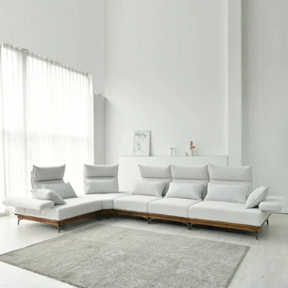 헤라 6인용 코모도 원단 코너형 소파 (라이트 그레이) 퍼니챗 헤라 6인용 코모도 원단 코너형 소파 (라이트 그레이) 렌탈 상품 대표 이미지