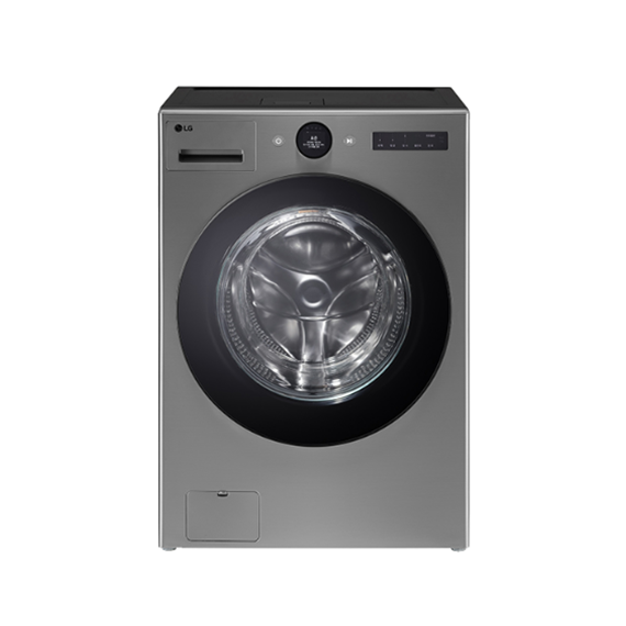 렌탈(소유권이전) LG 트롬 오브제컬렉션 워시콤보 25kg세탁 15kg건조 모던스테인리스 (FH25VA) FH25VA 렌탈 상품 대표 이미지