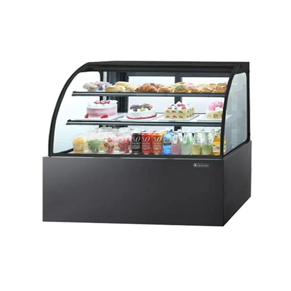 렌탈(소유권이전) 그랜드우성 간냉식 제과쇼케이스 1500 곡면 뒷문형 3단 (블랙) (GWBKXG15CF(B)) GWBKXG15CF (B) 렌탈 상품 대표 이미지