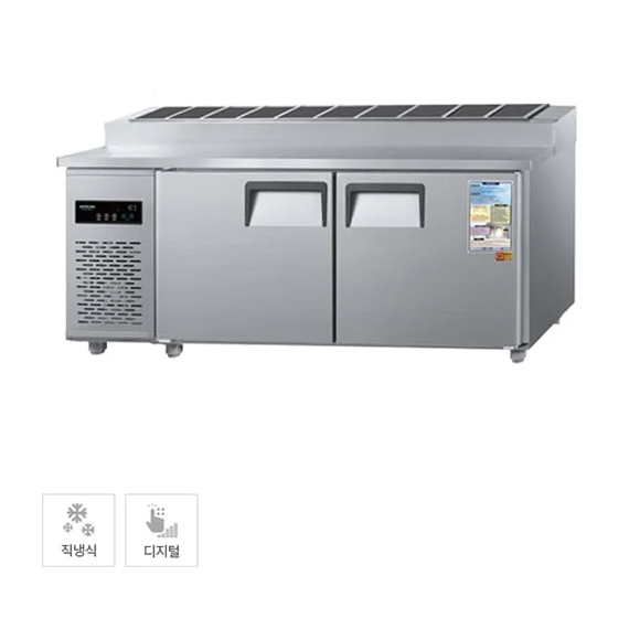 렌탈(소유권이전) 그랜드우성 직냉식 김밥 냉장고 475L (내부스텐) (CWSM-180RBT(K)) CWSM-180RBT_내부스텐 (K) 렌탈 상품 대표 이미지