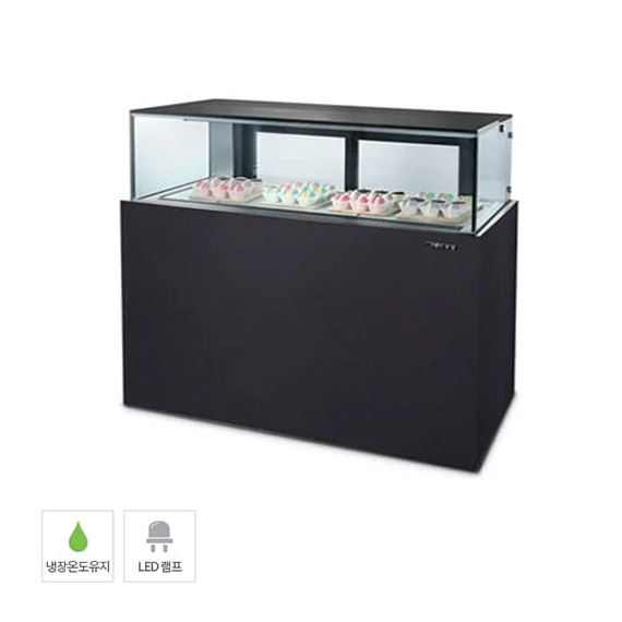 렌탈(소유권이전) 그랜드우성 간냉식 마카롱 쇼케이스 1500 사각 (블랙) (GWGMGG15DF(B)) GWGMGG15DF (B) 렌탈 상품 대표 이미지
