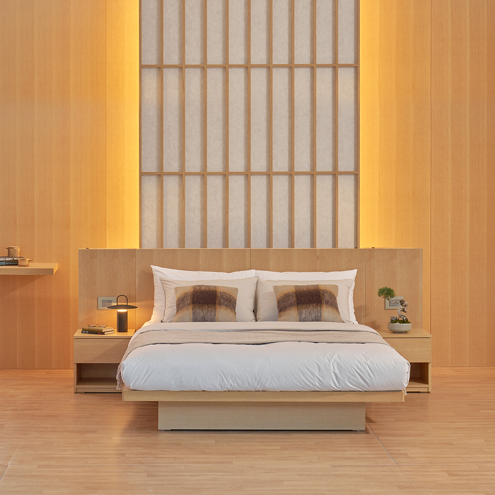 렌탈(소유권이전) 한국갤러리 로쿠 침대 세트 SS (침대프레임+시그니처 매트리스+일반형 협탁 2개) 로쿠 침대 세트 SS(침대프레임_시그니처 매트리스_일반형 협탁 2개) 렌탈 상품 대표 이미지