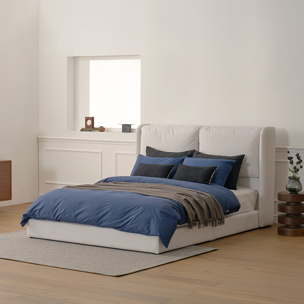 한국갤러리 몬테 침대 세트 Q (침대프레임+어댑트 매트리스) 렌탈 상품 대표 이미지