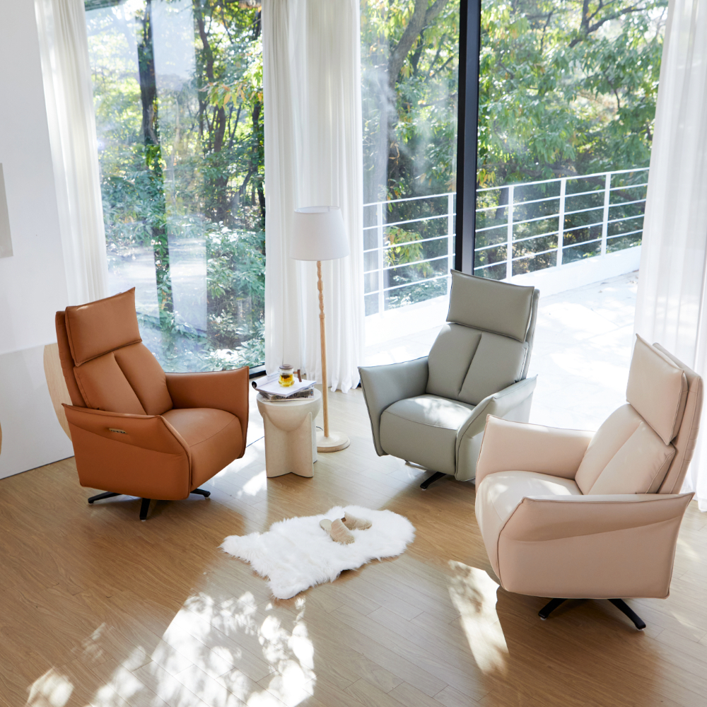 렌탈(소유권이전) 핸슨코리아 라임 리클라이너 소파 (1인용) (색상 3중 1택) 라임 리클라이너 소파(1인용) 렌탈 상품 대표 이미지