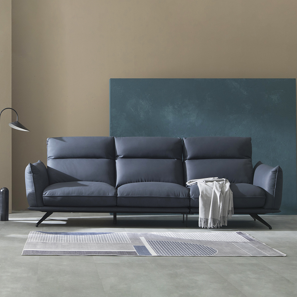 렌탈(소유권이전) 핸슨코리아 블레드 리클라이너 소파 (4인용) (로열 블루) 블레드 리클라이너소파(4인용) 렌탈 상품 대표 이미지