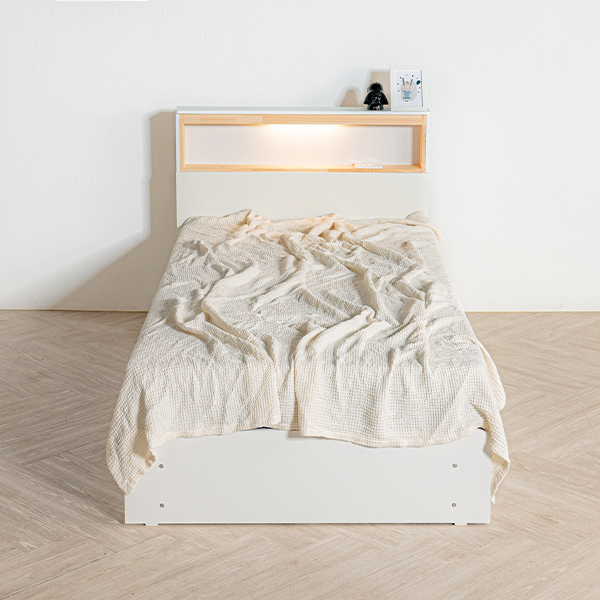 헨지디자인 크림 침대 SS + 헨지 시그니처 필로우탑 매트리스 SS 세트 렌탈 상품 대표 이미지