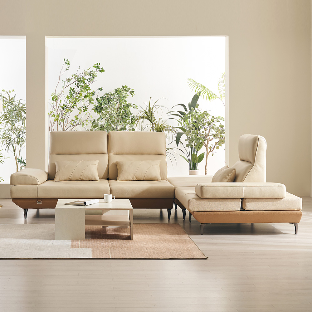 마벨 6인용 코너형 이태리 천연통가죽 기능성 스윙 소파 쉐우드 마벨 6인용 코너형 이태리 천연통가죽 기능성 스윙 소파 (색상 9종) 렌탈 상품 대표 이미지