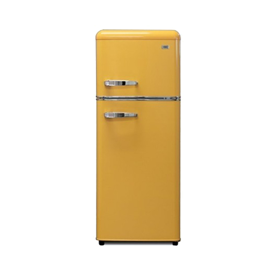 하이얼 레트로 소형 미니 냉장고 2도어 115L 옐로우 (HRT118MDY) 렌탈 상품 대표 이미지