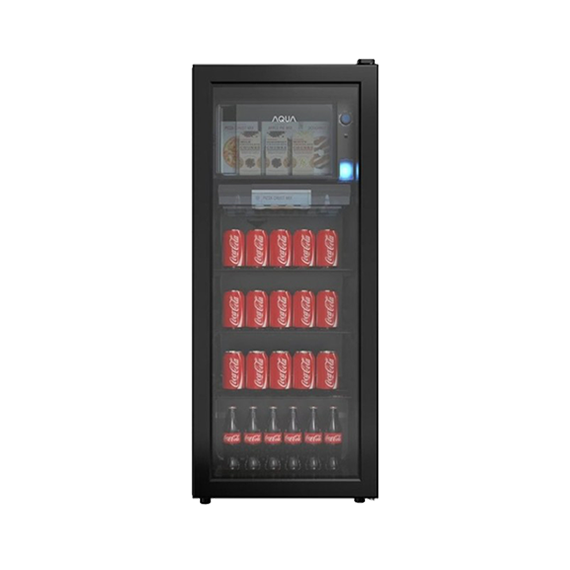 렌탈(소유권이전) 하이얼 쇼케이스 냉장고 177L 블랙 (HUF65PDW) HUF65PDW 렌탈 상품 대표 이미지