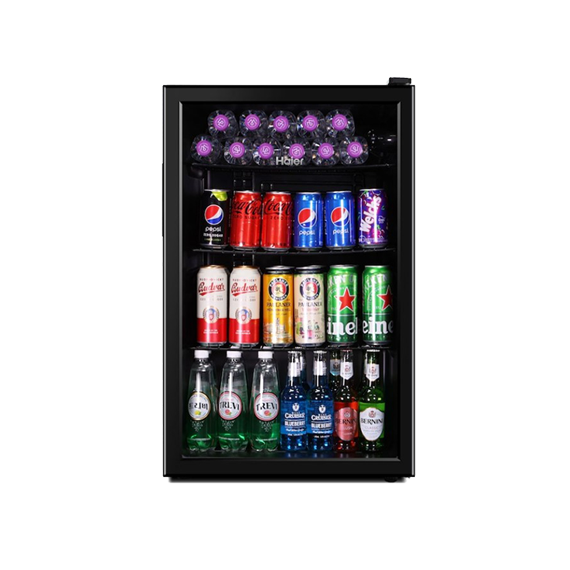 렌탈(소유권이전) 하이얼 쇼케이스 냉장고 130L 블랙 (HSC132MDB) HSC132MDB 렌탈 상품 대표 이미지