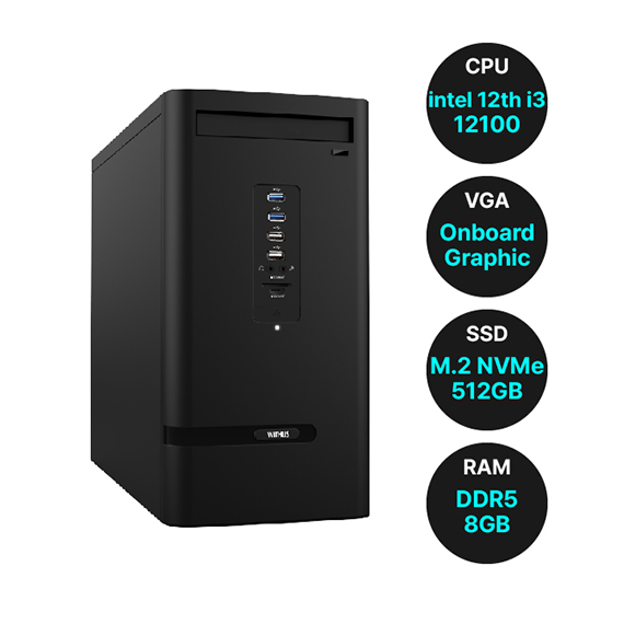 WB-121C8G512G 위더스컴퓨터 위드박스 PC 데스크탑 (WB-121C8G512G) 렌탈 상품 이미지