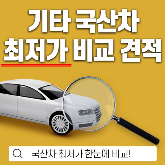 기타 국산차 기타 국산차 렌탈 상품 대표 이미지