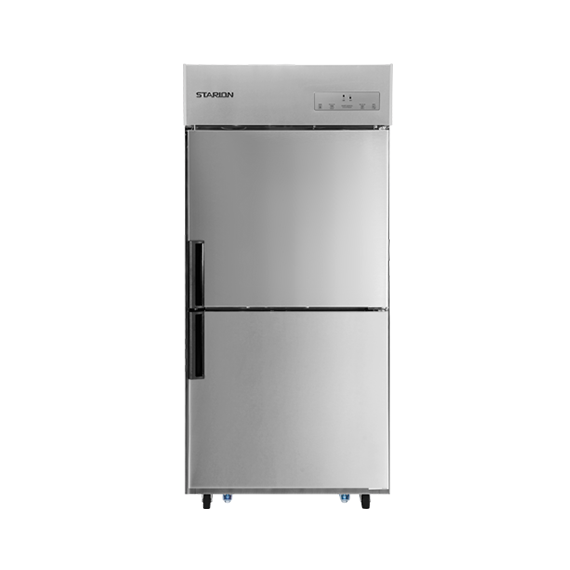 렌탈(소유권이전) 스타리온 업소용냉장고 직냉식 1 2냉동 (기존) 다크그레이 스텐레스 유광메탈 냉장고 (SR-C35AI) SR-C35AI 렌탈 상품 대표 이미지