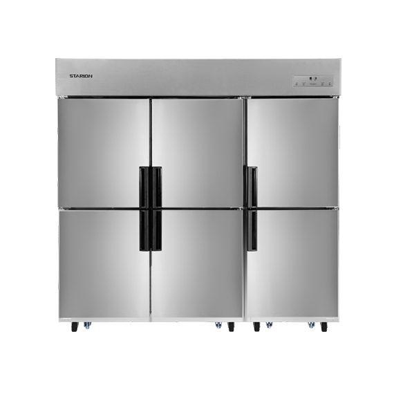 렌탈(소유권이전) 스타리온 업소용냉장고 직냉식 올냉장 실버그레이 스텐레스 냉장고 (SR-C65ESB) 병꽃이 적용 SR-C65ESB 렌탈 상품 대표 이미지