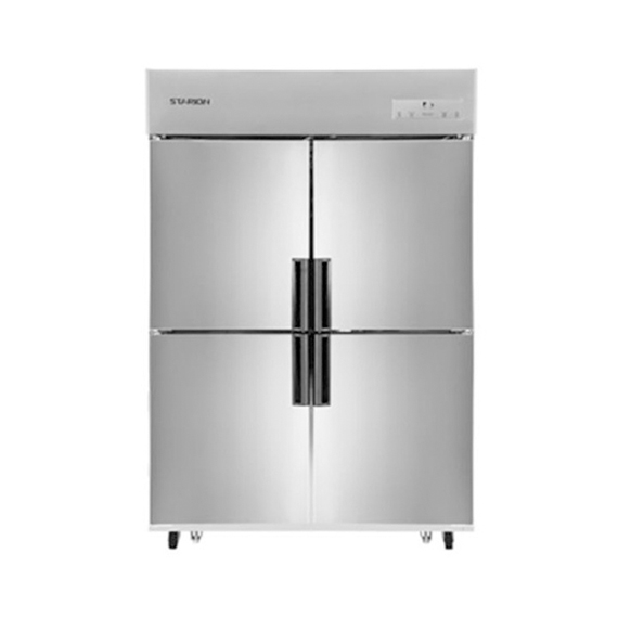 렌탈(소유권이전) 스타리온 업소용냉장고 직냉식 1 2수평(하냉동) 다크그레이 유광메탈 냉장고 (SR-E45B2FD) SR-E45B2FD 렌탈 상품 대표 이미지
