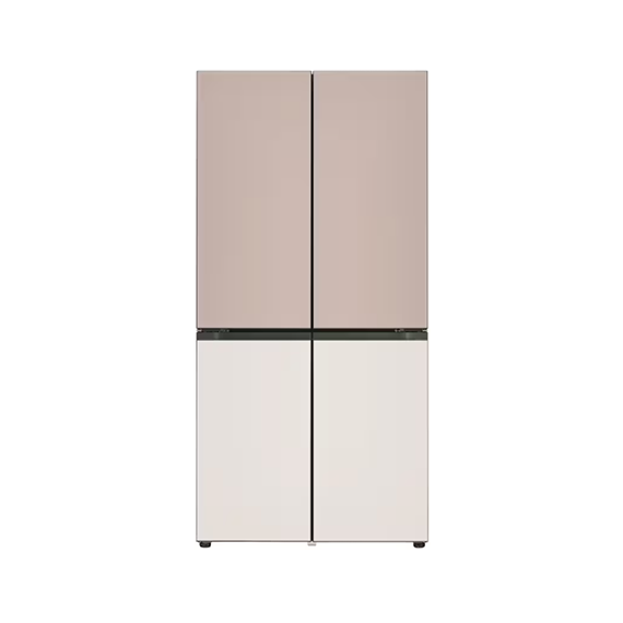 렌탈(소유권이전) LG 디오스 오브제컬렉션 STEM 베이직 냉장고 상냉장 빌트인 무매직 (글라스) 아몬드 토프 (상-하) (M626GAG052S) 방문관리 M626GAG052S_LG케어 렌탈 상품 대표 이미지