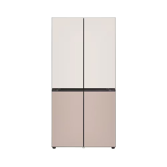 렌탈(소유권이전) LG 디오스 오브제컬렉션 STEM 베이직 냉장고 상냉장 빌트인 무매직 (글라스) 토프 아몬드 (상-하) (M626GGA052S) 방문관리 M626GGA052S_LG케어 렌탈 상품 대표 이미지