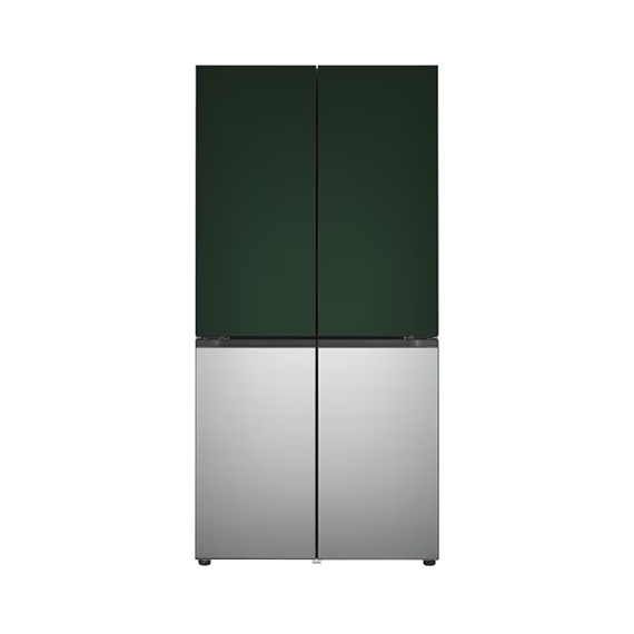 렌탈(소유권이전) LG 디오스 오브제컬렉션 STEM 베이직 냉장고 상냉장 빌트인 무매직 (스테인리스) 그린 실버 (상-하) (M626SGS052S) 방문관리 M626SGS052S_LG케어 렌탈 상품 대표 이미지