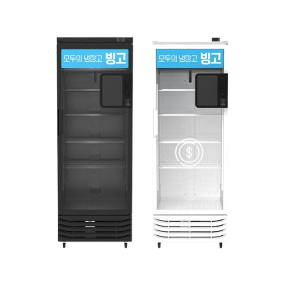 렌탈(소유권이전) 빙고 업소용 스마트 무인자판기 무인냉장고 450리터 보급형 (FSVM510R) (화이트 or 블랙) FSVM-510R 렌탈 상품 대표 이미지