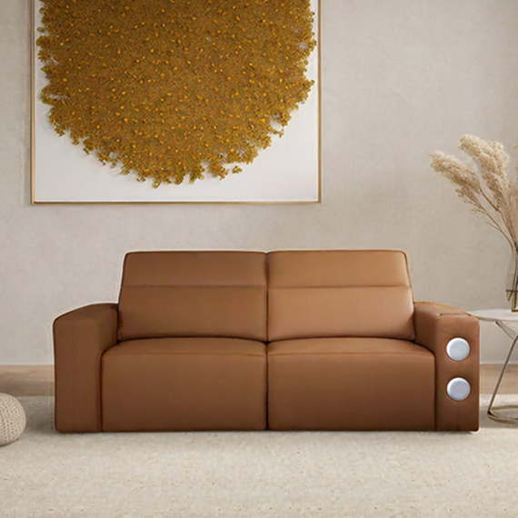 렌탈(소유권이전) 핸슨코리아 핸슨소파 스트림 무빙 리클라이너 소파 (3인용) (연그레이 or 피칸브라운) 스트림 무빙 리클라이너 소파(3인용) 렌탈 상품 대표 이미지