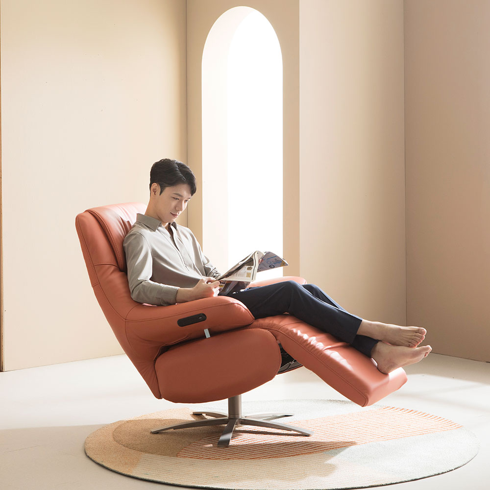 렌탈(소유권이전) 핸슨코리아 핸슨소파 카프리 1인 전동 리클라이너 소파 카프리 1인 전동리클라이너 렌탈 상품 대표 이미지