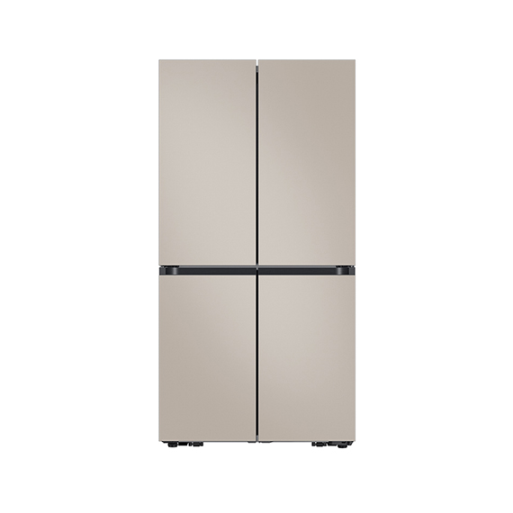 삼성 냉장고 4도어 Bespoke (fixed) 프리스탠딩 벤딩 일반 905L (RM70F90R2GD) 에센셜베이지 렌탈 상품 대표 이미지