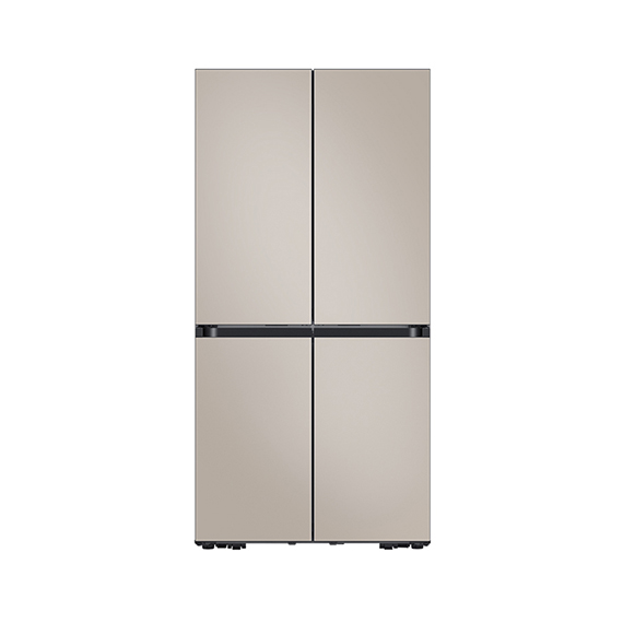 삼성 4도어 냉장고 Bespoke (fixed) 키친핏 640L (RM70F63R2G) 에센셜 베이지 렌탈 상품 대표 이미지