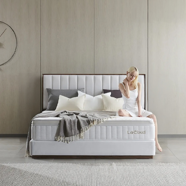 시에스타 침대세트(SS) 라클라우드 시에스타 호텔식 침대 프레임+매트리스 세트 (SS) (네추럴브라운 or 네추럴오크) 렌탈 상품 이미지
