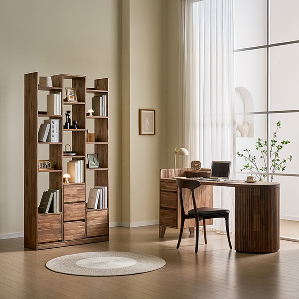 올리버 책상_책장 SET 헨지디자인 올리버 책상 + 책장 SET 렌탈 상품 대표 이미지