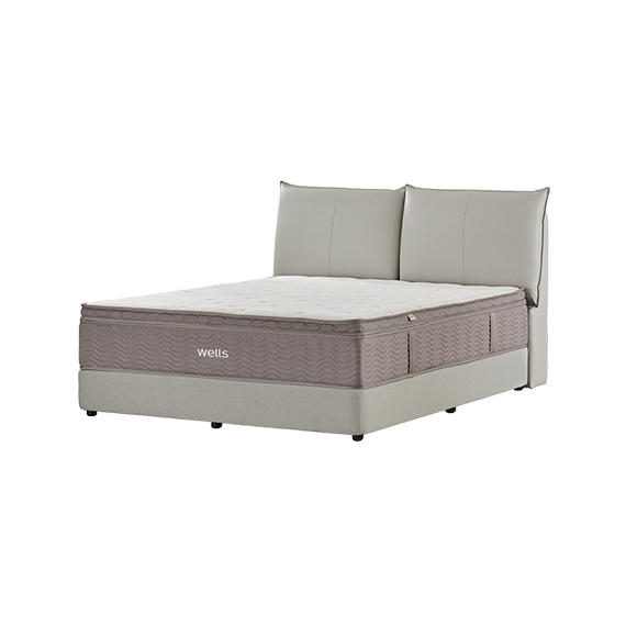 웰스 프레임 가죽쿠션 퀸 (MS913 K) 렌탈 상품 대표 이미지