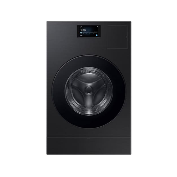 렌탈(소유권이전) 삼성 세탁기 Bespoke AI 콤보 세탁25kg 건조18kg (WD90F25CHB) 블랙캐비어 WD90F25CHB 렌탈 상품 대표 이미지