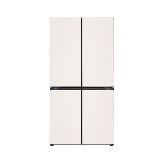 렌탈(소유권이전) LG 디오스 오브제컬렉션 냉장고 상냉장 퓨어프레쉬 더블매직(글라스) 베이지 (M876GBB231) 방문관리 M876GBB231_LG케어 렌탈 상품 대표 이미지