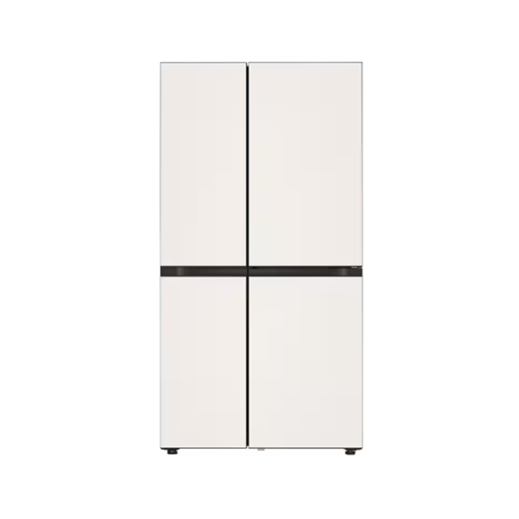 렌탈(소유권이전) LG 디오스 오브제컬렉션 냉장고 양문형 퓨어프레쉬 원매직 글라스 베이지 (S836GBB142) 방문관리(베이직) S836GBB142_LG케어 렌탈 상품 대표 이미지