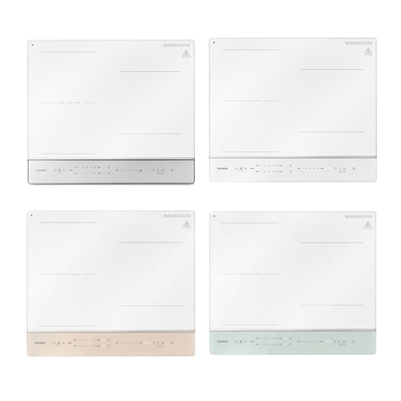 렌탈(소유권이전) 쿠쿠 전기레인지 인덕션 3구 (CIR-EP340FW_FM_FGP_FAW) (색상 4중 1택) CIR-EP340FW_FM_FGP_FAW 렌탈 상품 이미지