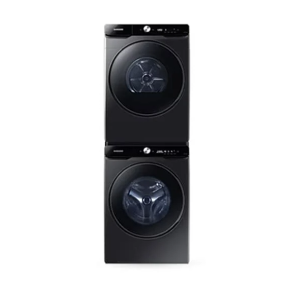 렌탈(소유권이전) 삼성 세탁기+건조기 Bespoke AI (올인원컨트롤) 25+21kg (WF25DG8650BV2T) 블랙캐비어 WF25DG8650BV2T 렌탈 상품 이미지