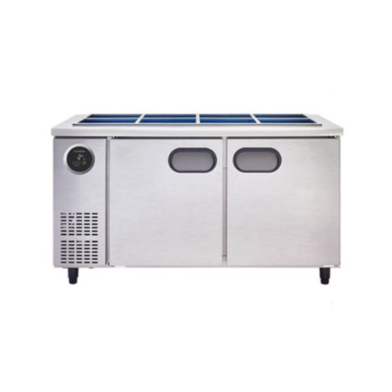 렌탈(소유권이전) 스타리온 업소용냉장고 반찬냉장고 1500 1/2 앞작업대 (SR-V15ESEVG) SR-V15ESEVG 렌탈 상품 대표 이미지