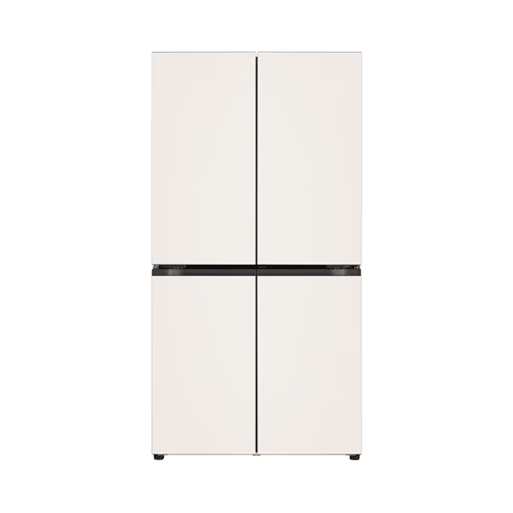 렌탈(소유권이전) LG 냉장고 상냉장(T시리즈) 완성형(메탈) 베이지-베이지(상-하) (T875MEE012) 방문관리 T875MEE012_LG케어 렌탈 상품 대표 이미지