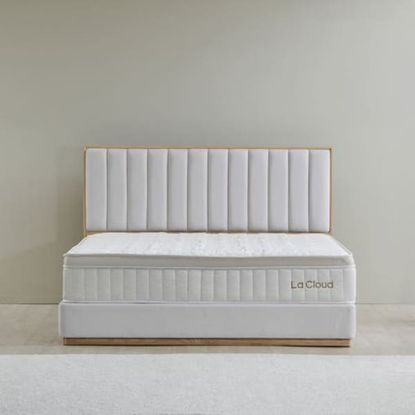 렌탈(소유권이전) (보람피플 올인원598 3구좌) 라클라우드 시에스타 호텔식 침대 프레임+매트리스 세트 _네추럴 오크(K) 상조가전 시에스타 침대세트_네추럴 오크_3구좌 렌탈 상품 대표 이미지