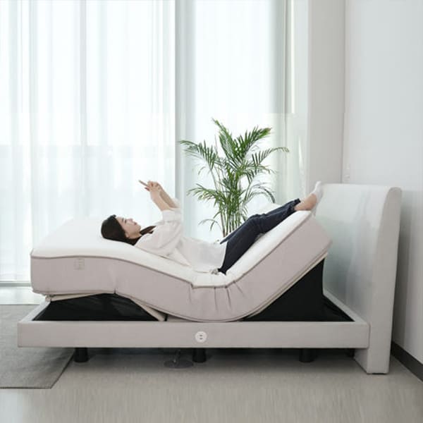 렌탈(소유권이전) (보람피플 올인원598 3구좌) 오키멧 심플 모션베드 SS 메모리폼HR (그레이 or 오트밀베이지) 상조가전 심플 SS_메모리폼HR_3구좌 렌탈 상품 대표 이미지