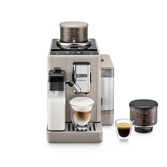 렌탈(소유권이전) (보람피플 올인원598 3구좌) 드롱기 리벨리아 라떼 전자동 에스프레소 커피머신 상조가전 KREXAM440.55.BG_3구좌 렌탈 상품 대표 이미지