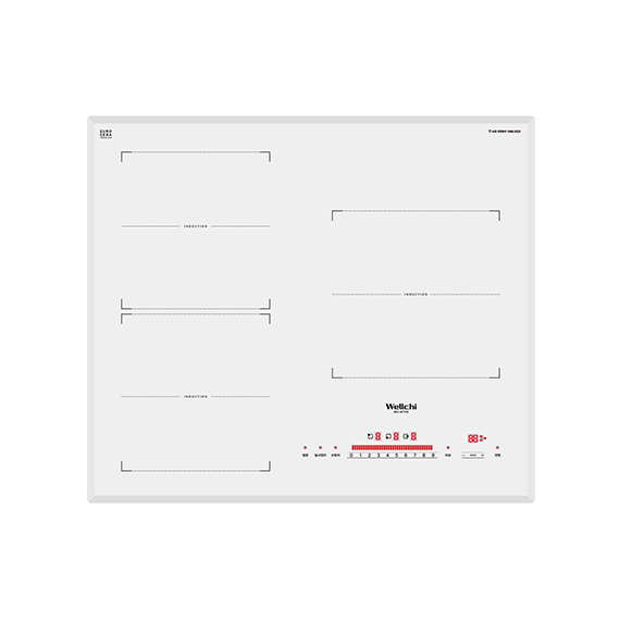 WEI-W7700_1구좌 (보람피플 올인원598 1구좌) 웰치 3구 빌트인 인덕션 WEI-W7700 상조가전 렌탈 상품 대표 이미지