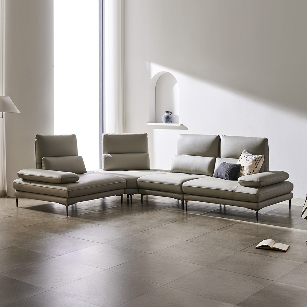 아소르 6인용 코너형 이태리 천연통가죽 기능성 스윙 소파 쉐우드 아소르 6인용 코너형 이태리 천연통가죽 기능성 스윙 소파 렌탈 상품 대표 이미지