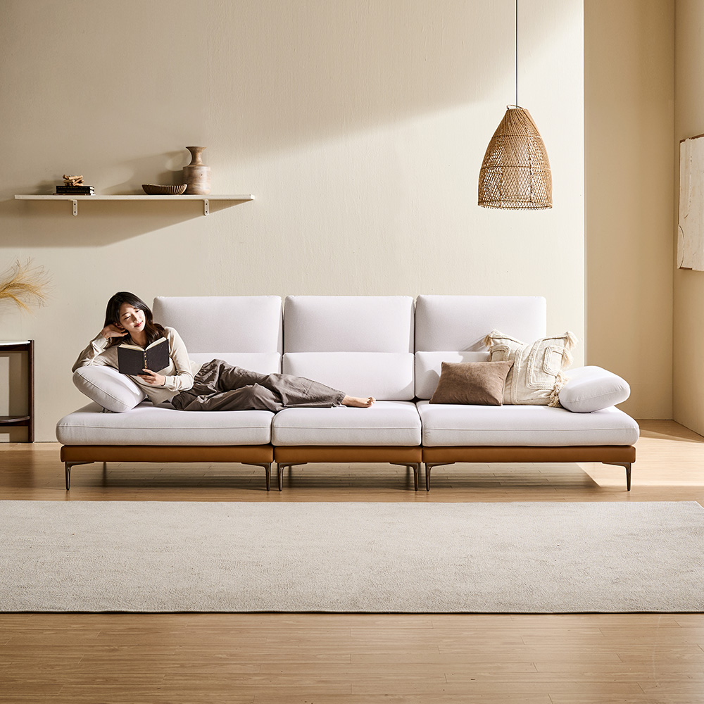 비오라 4인용 블렌트 패브릭 기능성 스윙 소파 쉐우드 비오라 4인용 블렌트 패브릭 기능성 스윙 소파 렌탈 상품 이미지