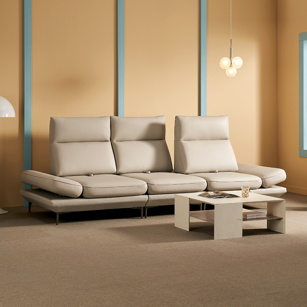 루체 3.5인용 이태리 천연통가죽 기능성 스윙 소파 쉐우드 루체 3.5인용 이태리 천연통가죽 기능성 스윙 소파 렌탈 상품 대표 이미지